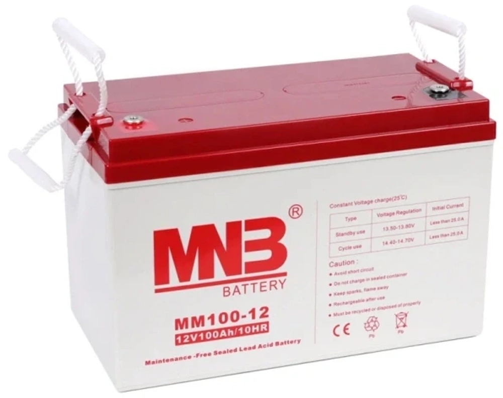 Аккумуляторная батарея MNB Battery MM100-12