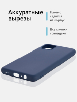 Чехол ROSCO для Samsung Galaxy A12;Samsung Galaxy M12 оптом (арт. SS-A12-COLOURFUL-BLUE)