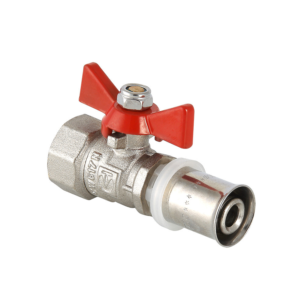 Кран шаровой под пресс 16*1/2" вн.     3992