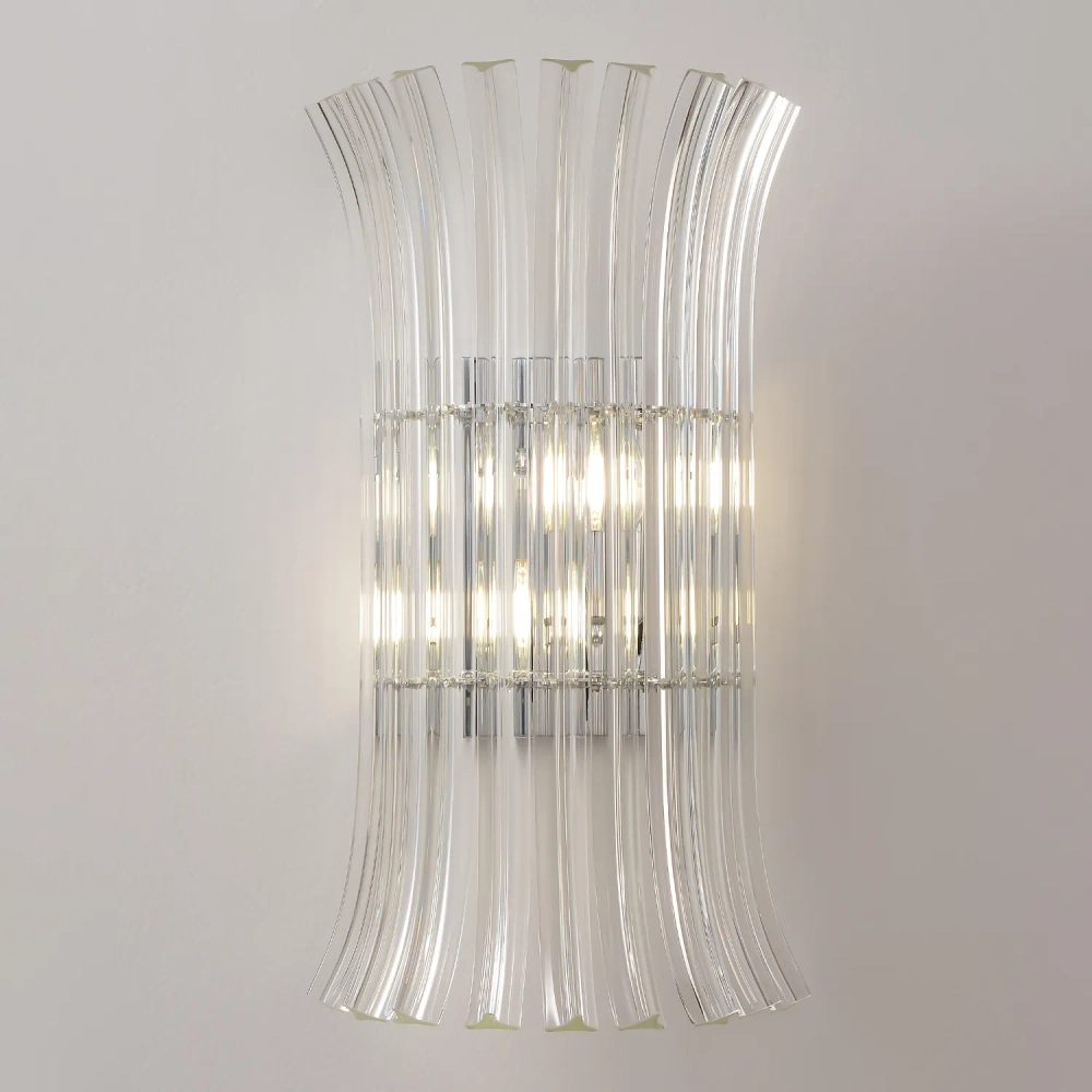 Настенный светильник Crystal Lux CASCADA AP2 CHROME