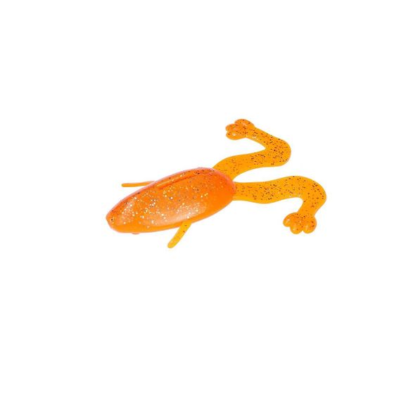 Лягушка Helios Crazy Frog 3,55"/9,0 см Orange &amp; Sparkles 4шт. (HS-23-022)