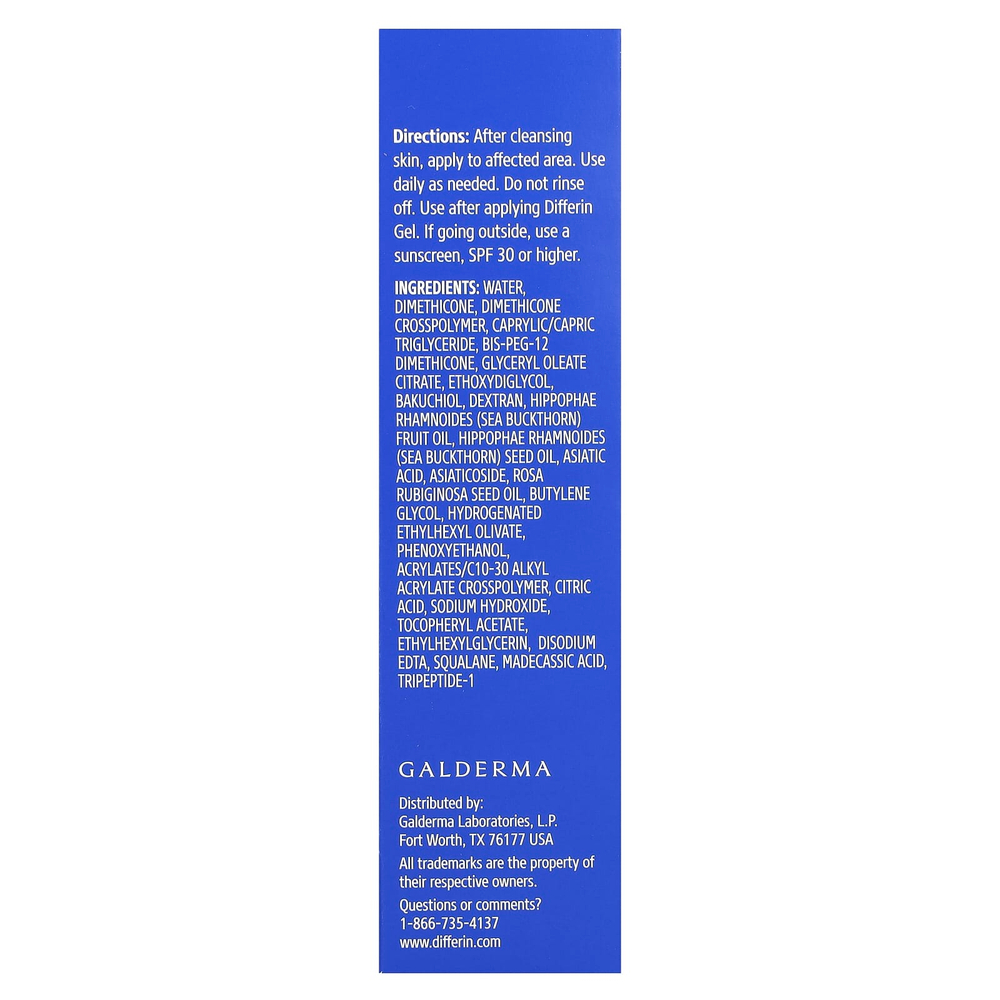 Differin, Resurfacing, гель от рубцов, 30 мл (1 жидк. унц.)
