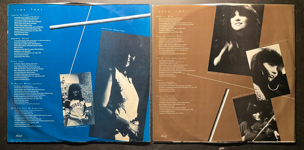 Linda Ronstadt ‎– A Retrospective 2LP (США 1977г.)