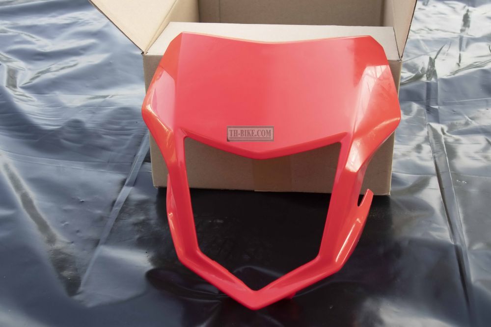 61301-KZZ-900ZD 61140-KZZ-N00ZB. VISOR, FR. Honda CRF250L-M. RED