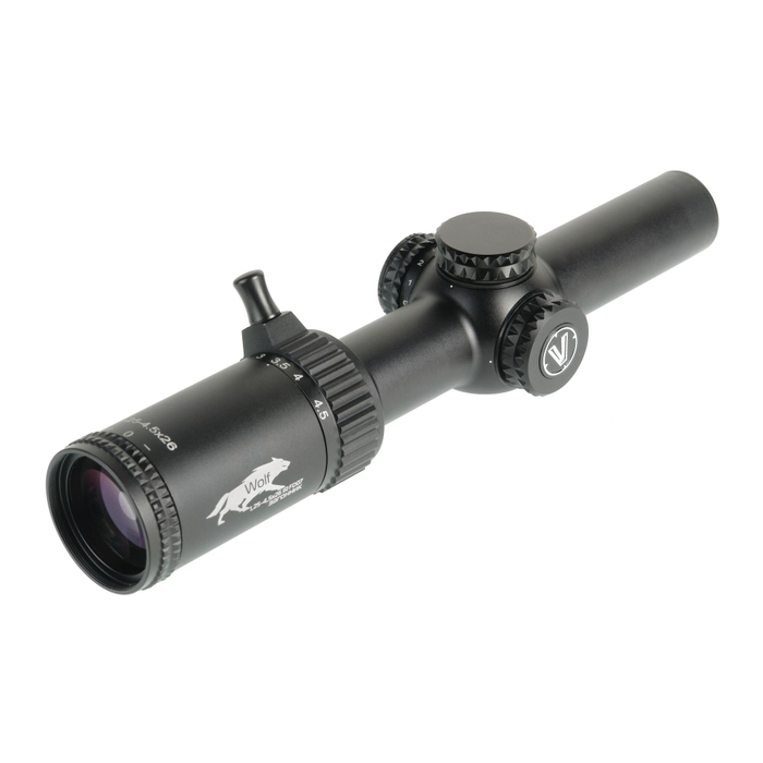Прицел Veber Wolf 1.25-4.5x26 IR FD07 Загонник