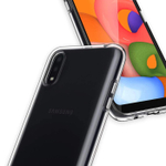 Чехол ROSCO для Samsung Galaxy A01;Samsung Galaxy M01 оптом (арт. SS-A01-TPU-TRANSPARENT)