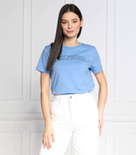 футболка tonal Tommy Hilfiger - голубой(WW0WW37562)