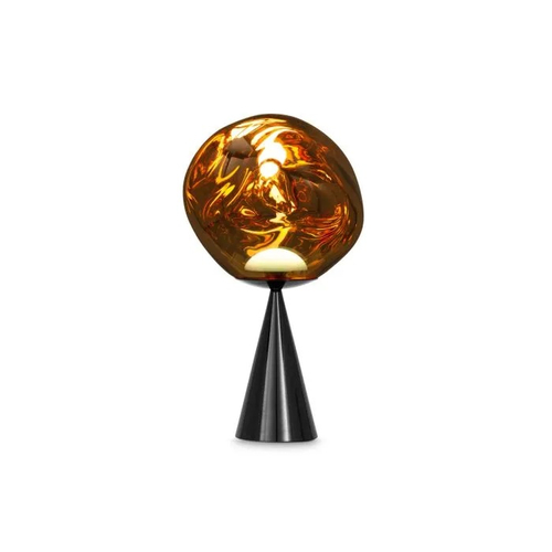 Настольная лампа Melt Cone Fat gold
