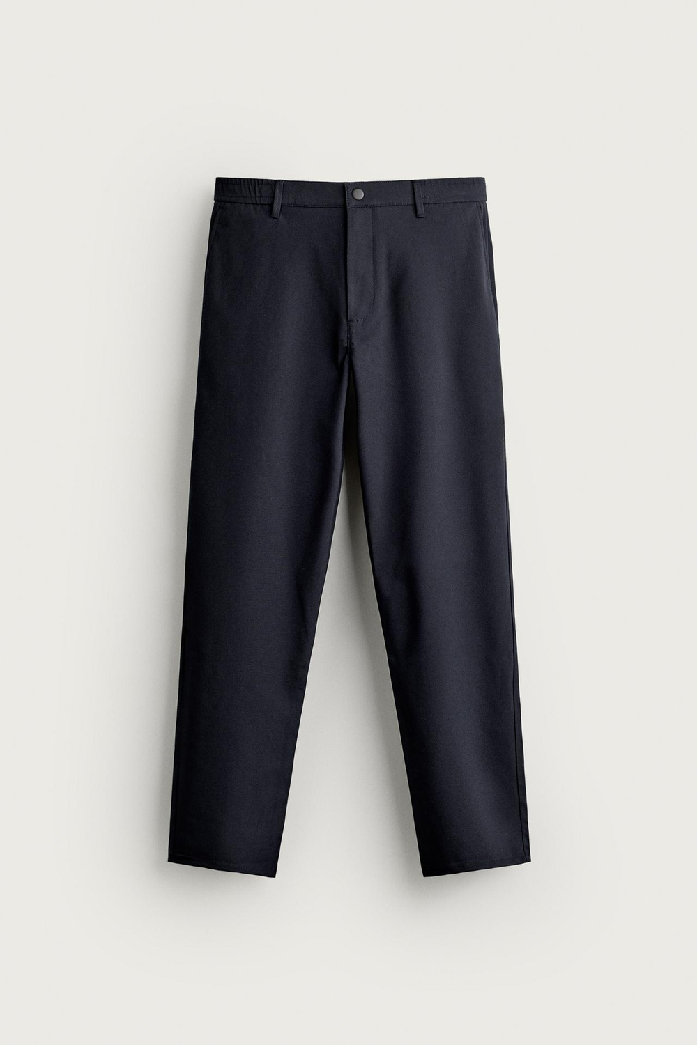 ZARA БРЮКИ SLIM FIT COMFORT, МОРСКОЙ СИНИЙ