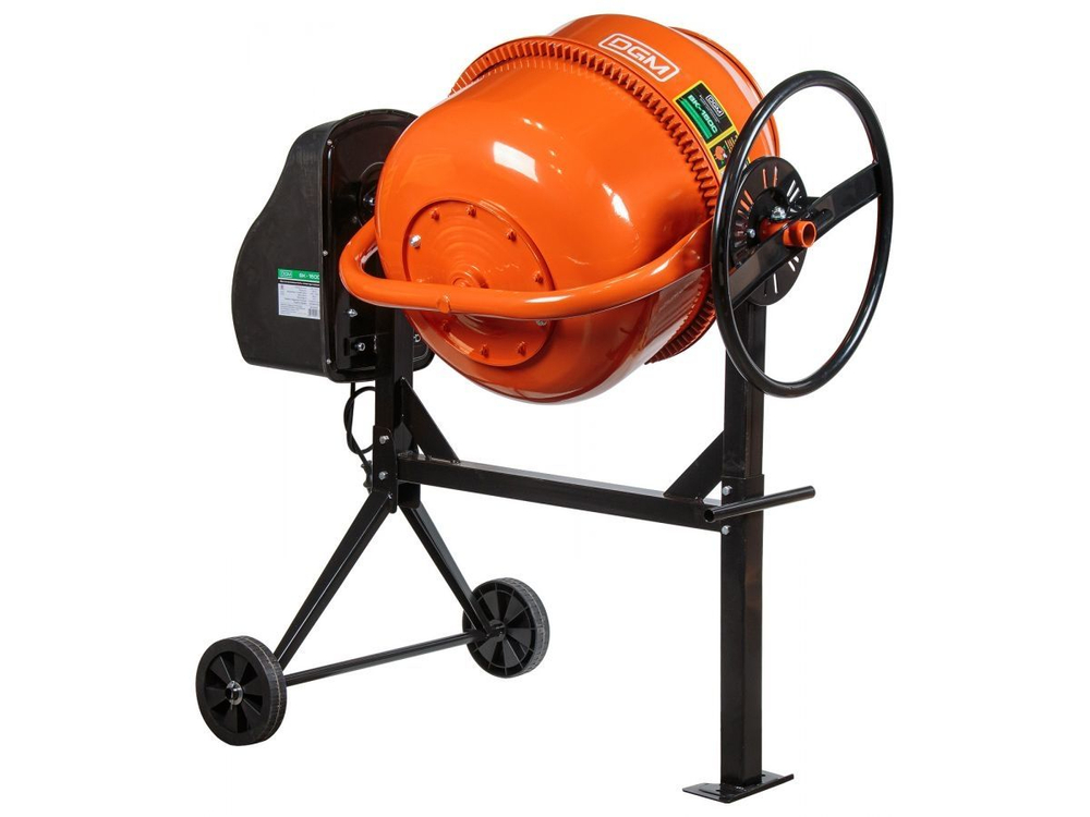 Бетоносмеситель DGM BK-150C объем 145/100 л 850 Вт 230 В вес 38,5 кг (бетономешалка)