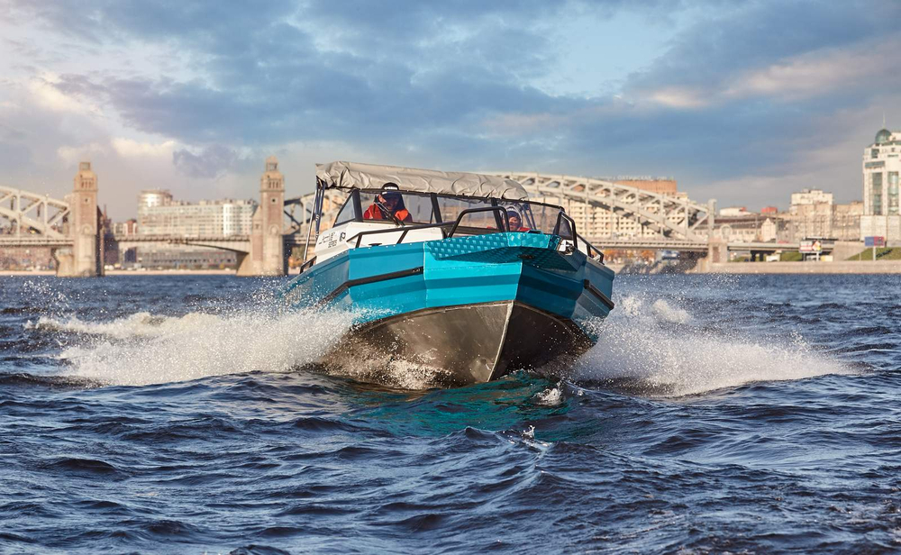 Алюминиевая лодка BERKUT Active DC