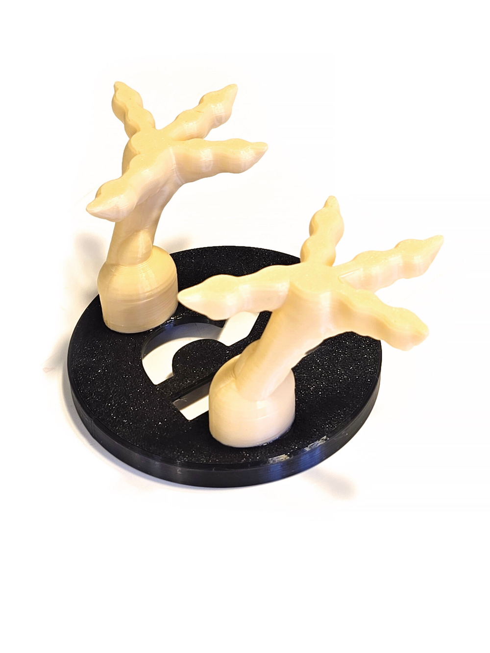 Шуточная подставка для Яндекс станции Лайт (Яндекс-Алиса) 3D печать, черная