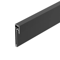 Профиль PLINTUS-H54B-2000 BLACK (Arlight, Алюминий) 046140