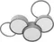 Потолочный светильник Pin 10317/5 Grey Loft It