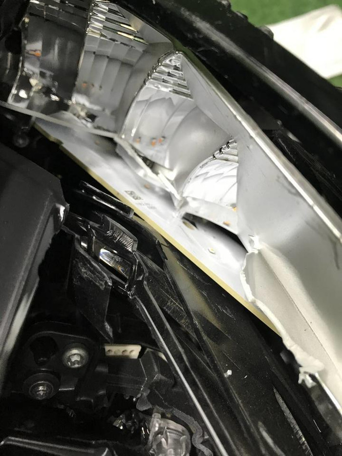 Фара левая BMW 4er G22 (20-нв) LED Shadow Line