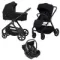 Коляска Espiro Only 3 в 1 Stylish Black