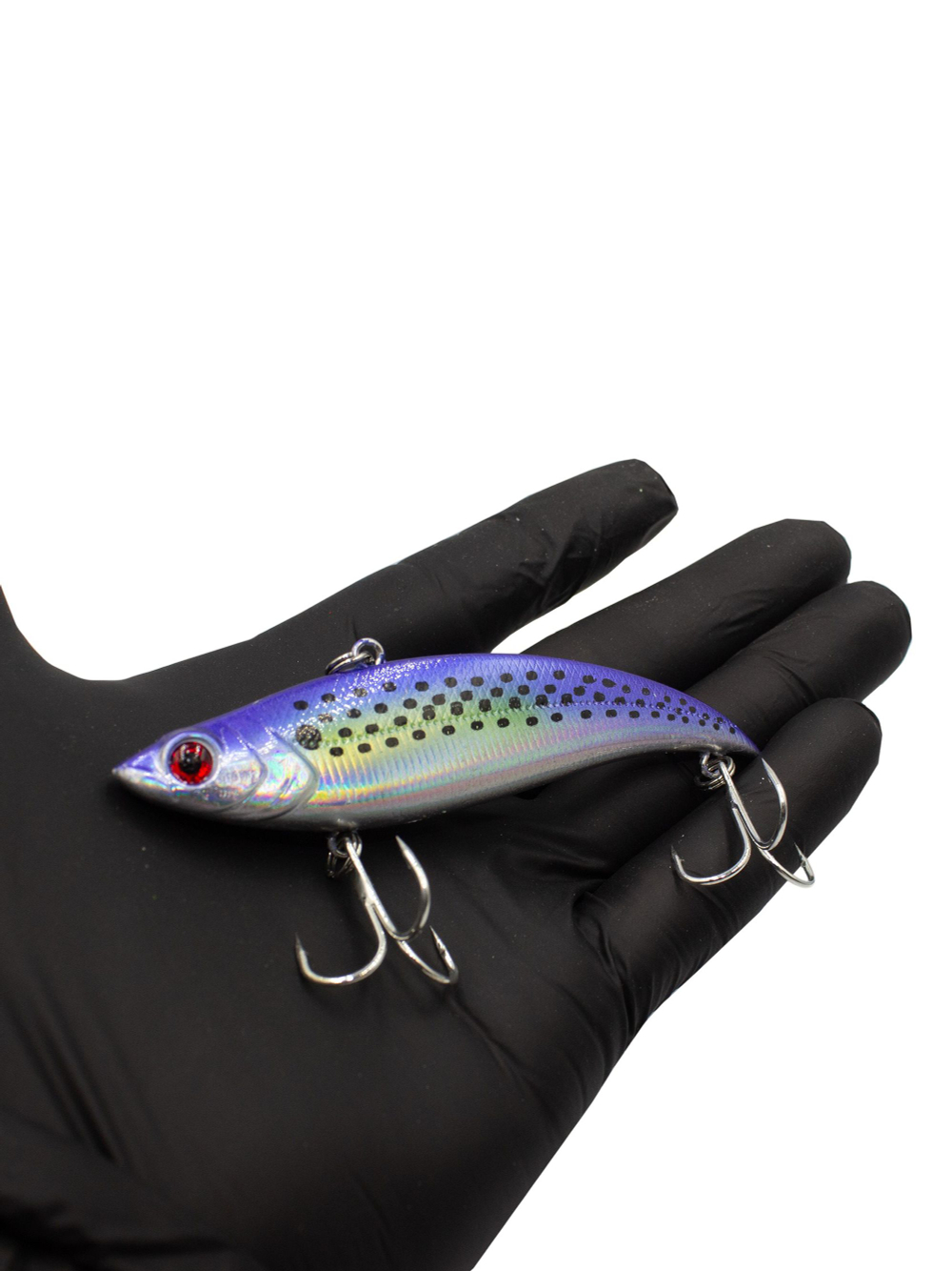 Раттлин Grows Culture Bay Blue 90 / 90мм, 21 г, цвет UV#03 на щуку, окуня, судака
