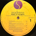 Madonna- Like A Virgin (Канада 1984г.)