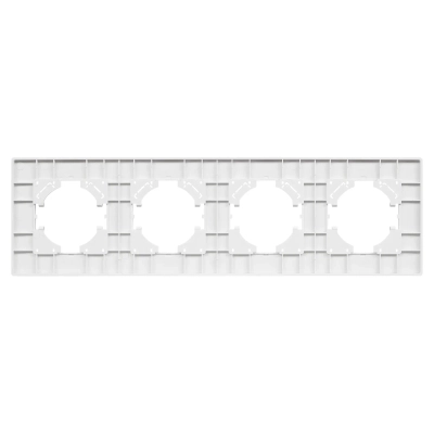 Рамка пластиковая FRM-PERIO-PL-4-WH (Arlight, -)