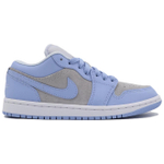 Jordan 1 Low Football Grey Aluminum Women's