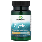 Swanson Vitamins, Глицин, 500 мг, 60 растительных капсул