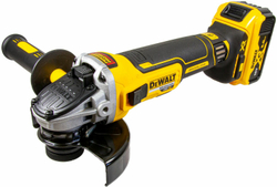Аккумуляторная УШМ DEWALT DCG405P3-QW, 18 В XR, диск 125 мм, 3 АКБ 5 А·ч, ЗУ, кейс TSTAK