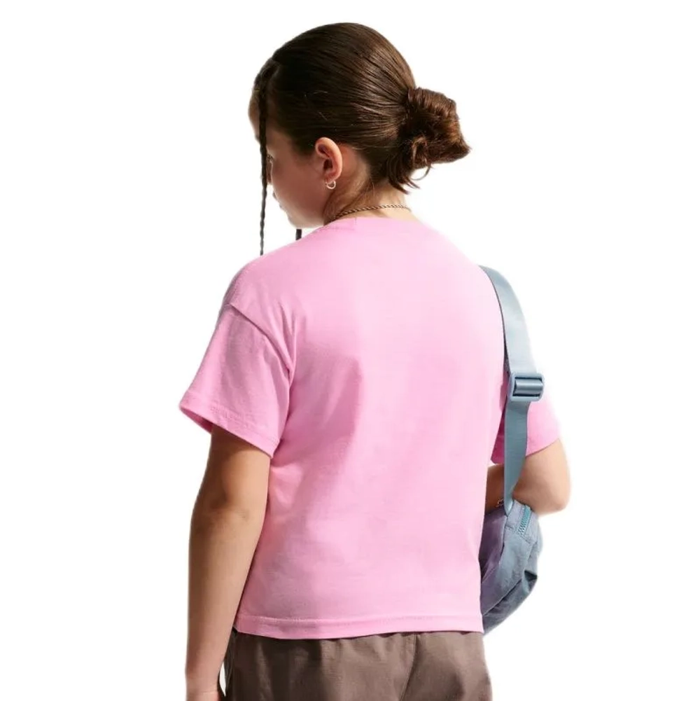 Футболка для девочки Nike Kids Sportswear Essential - pink rise