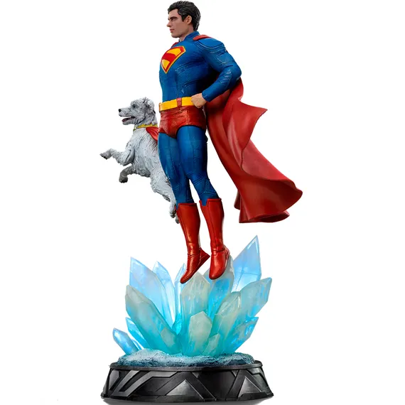 Статуэтка Супермен и Крипто 1:10/ Superman &amp; Krypto Legacy Iron Studios