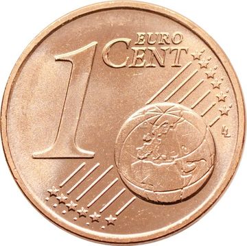 1 евроцент 2014 Латвия (1 euro cent)