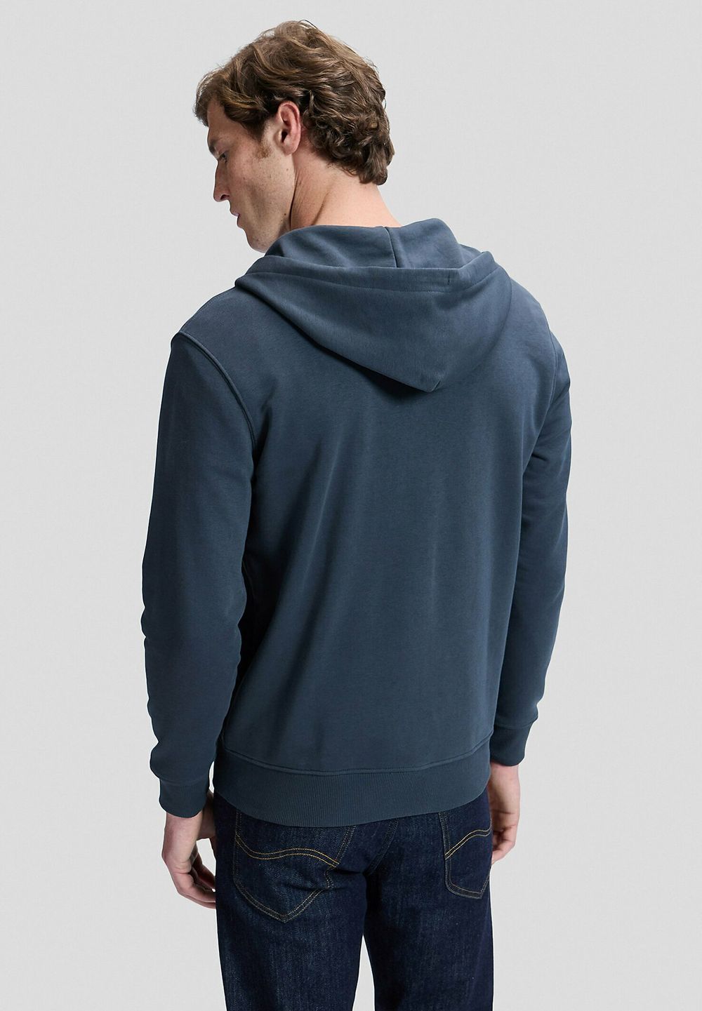 Толстовка мужская LEE ESS LEE FULL ZIP HOODIE