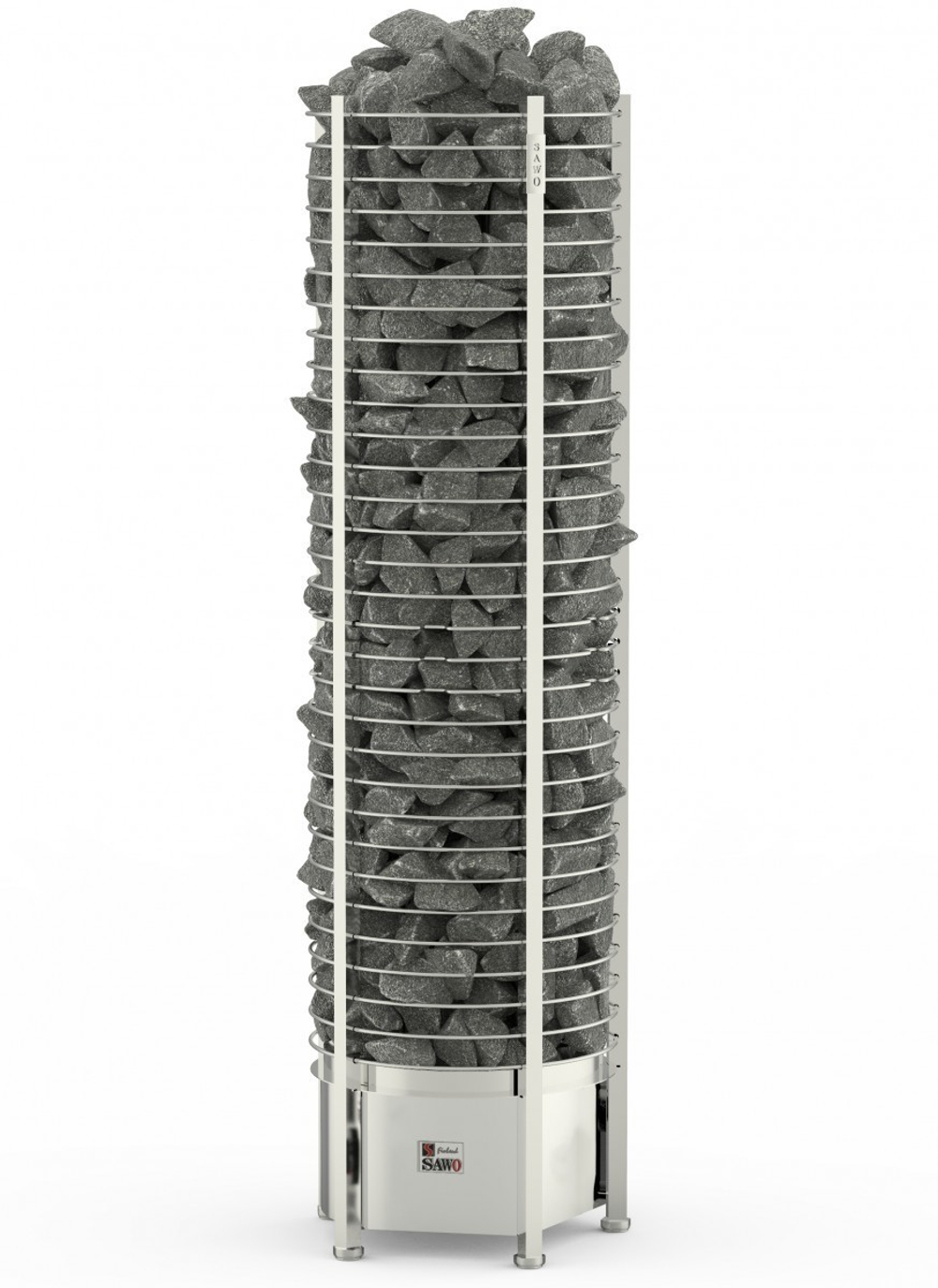 Электрическая печь SAWO TOWER TH9-120NS-P (12 кВт, выносной пульт, круглая)