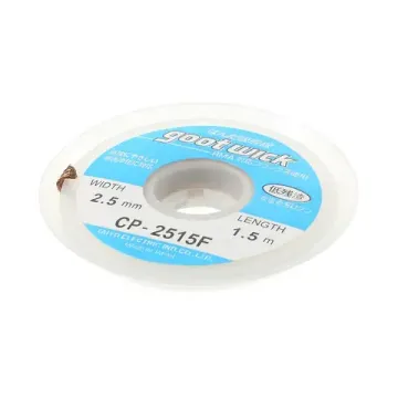 Оплетка для выпайки с флюсом GOOTWICK CP-2515 (2,5mm 1,5m)