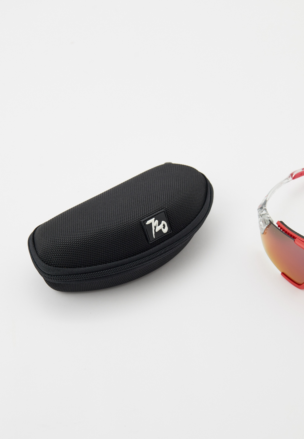 Спортивные очки 720armour Kamikaze Pro / Translucent Cool Vista Temple Red Rubber / Matte Carmine Gasket / HC Red Black Lens