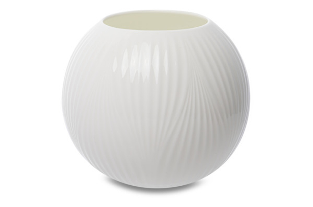 Ваза 12.5см Wedgwood Фолия бледно-розовая