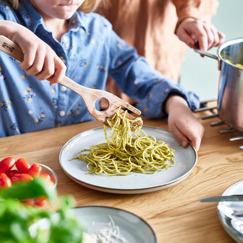 Лопатка для спагетти IKEA STRALFENA (СТРАЛФЕНА), Массив березы, 30 см