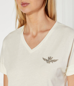 Футболка Aeronautica Militare - экрю(TS2232DJ510)
