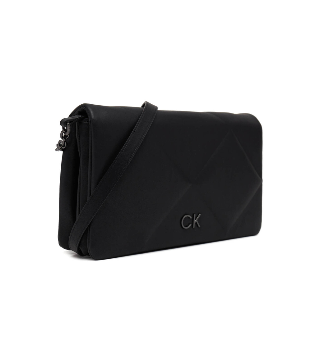 Сумка через плечо RE-LOCK QUILT Calvin Klein - черный(K60K611021)