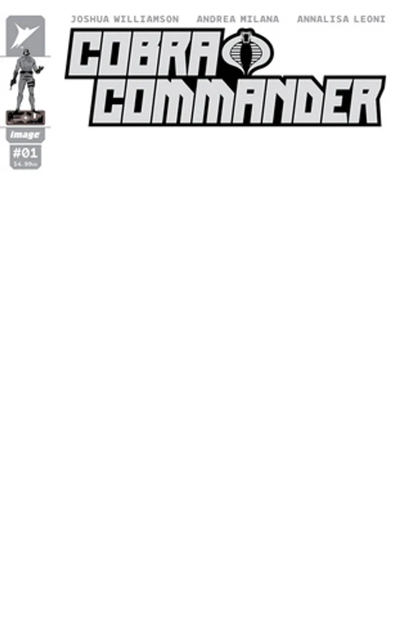 Cobra Commander #1 (Blank Cover)