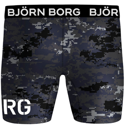 Мужские спортивные боксеры Björn Borg Performance Boxer 1P - print
