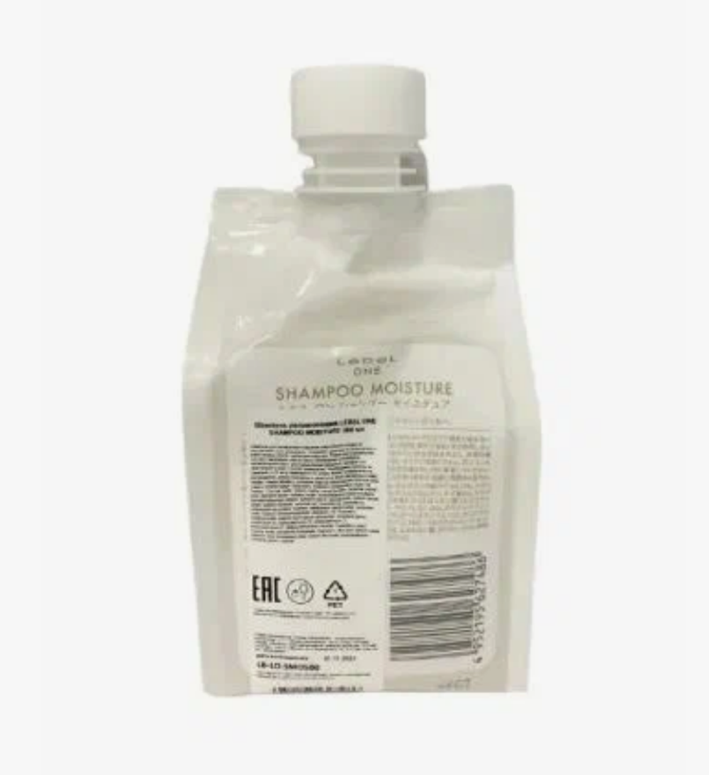 Шампунь увлажняющий LEBEL ONE SHAMPOO MOISTURE/мягкая уп./ , 500мл