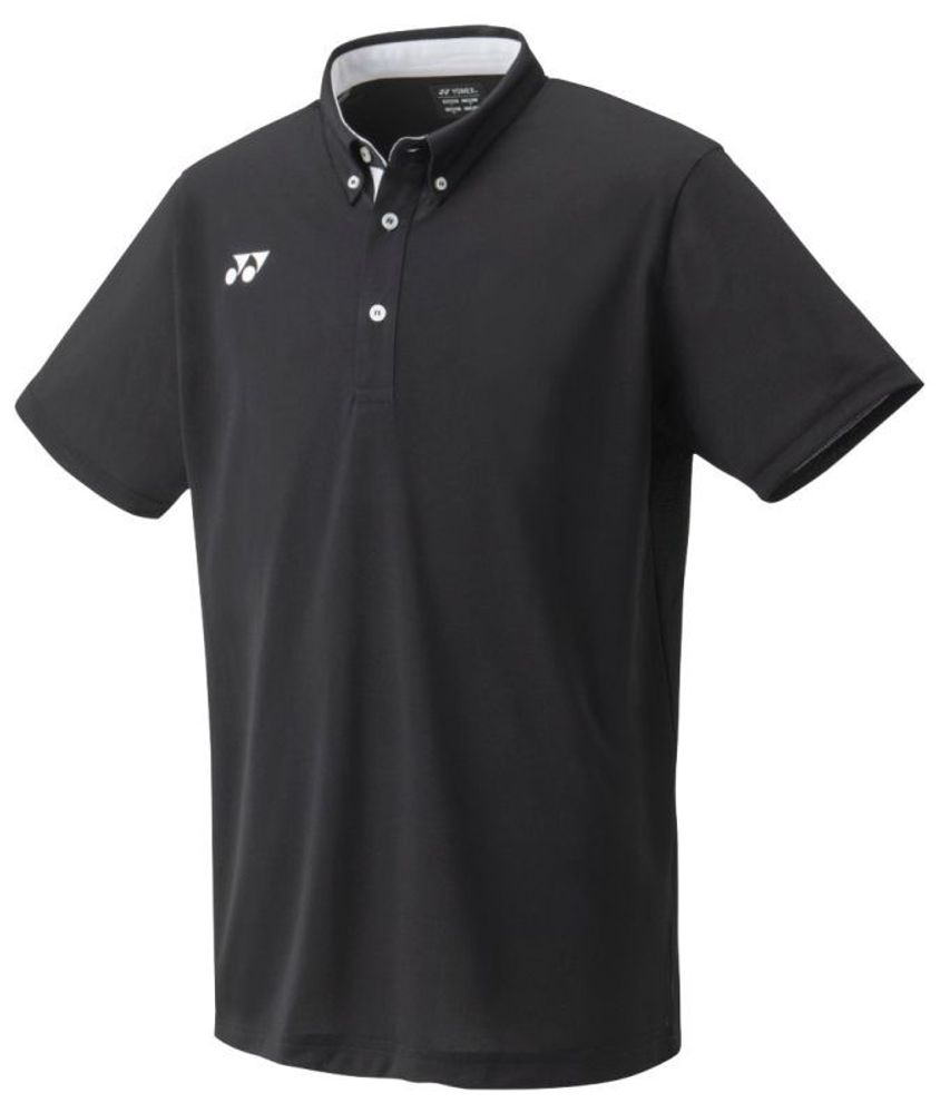 Мужское теннисное поло Yonex Men's Polo Shirt - черный