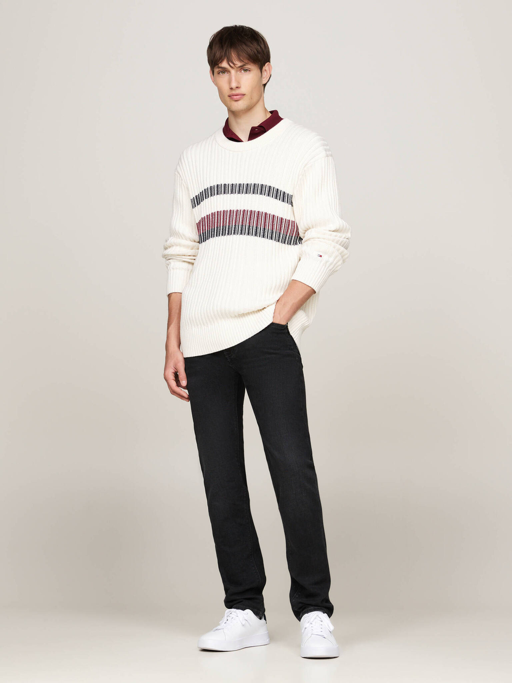 Джинсы Bleecker Tommy Hilfiger - черный(MW0MW37371)
