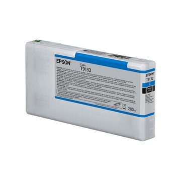 Картридж EPSON C13T913200 (T9132) для SC-P5000, голубой (200мл)
