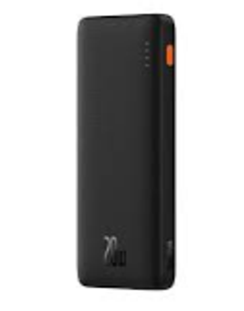 Powerbank Baseus Airpow с кабелем Type-C 10000mAh 1USB/USB-C 20W (PPQD090001) черный