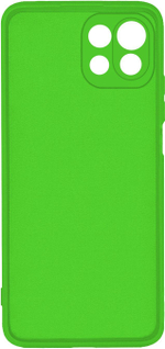 Мягкий Soft Touch чехол из силикона для XIAOMI MI 11 LITE 4G / 5G / NE с бархатной подкладкой