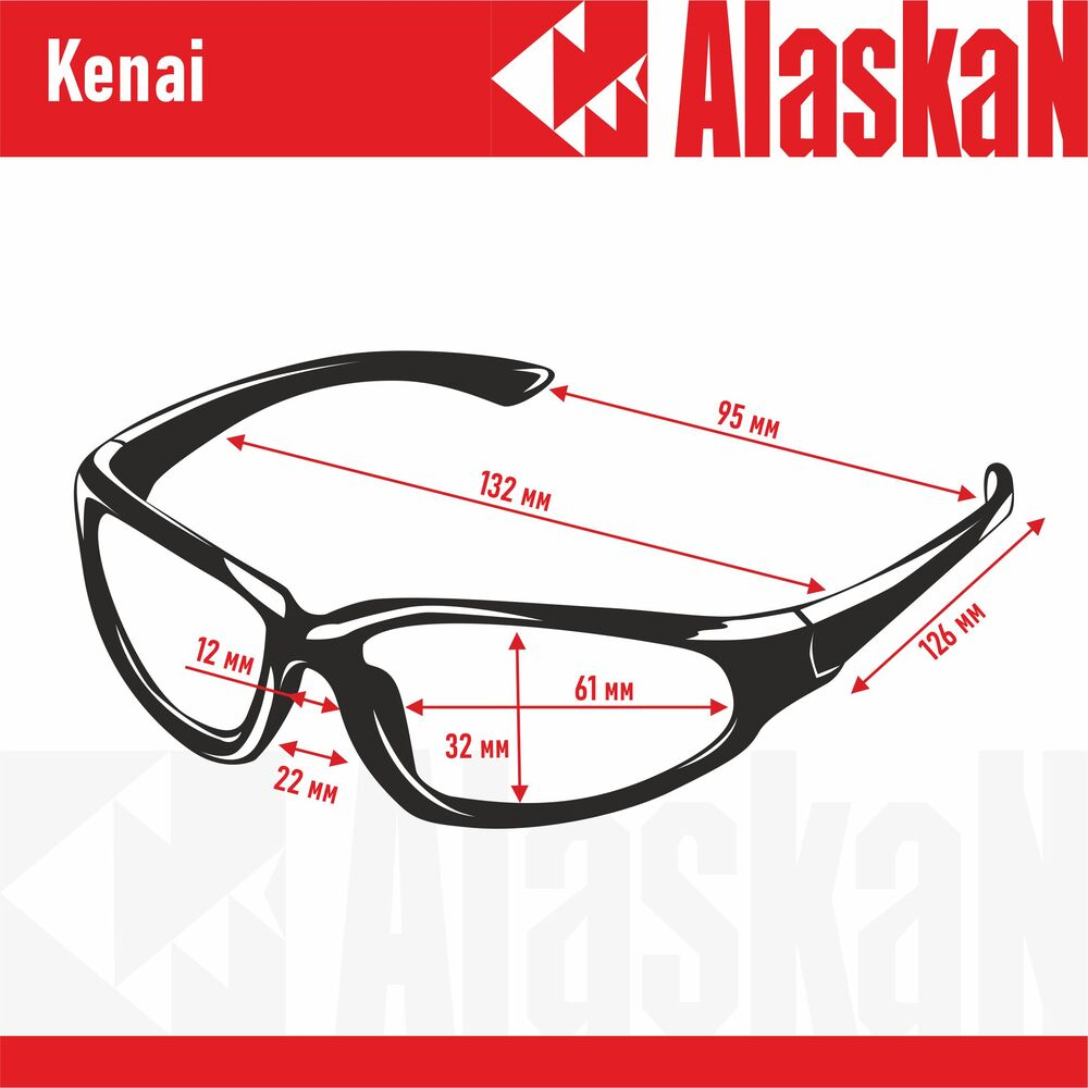 Очки Поляризац. Alaskan AG14 Kenai в чехле -
