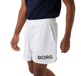 Мужские теннисные шорты Björn Borg Short Shorts - белый