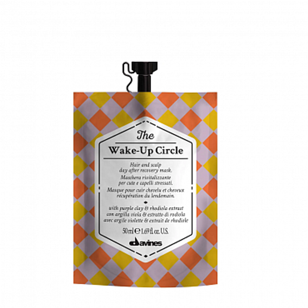 Маска анти-стресс для волос и кожи головы DAVINES The Wake-Up Circle 50 мл