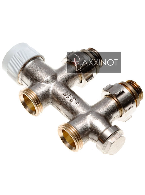 Multiblock T прямой для 2-трубных систем 1/2" НР х 3/4" НР