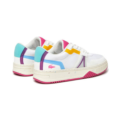 Женские теннисные кроссовки Lacoste L001 ECO Sneakers Women - White, Multicoloured